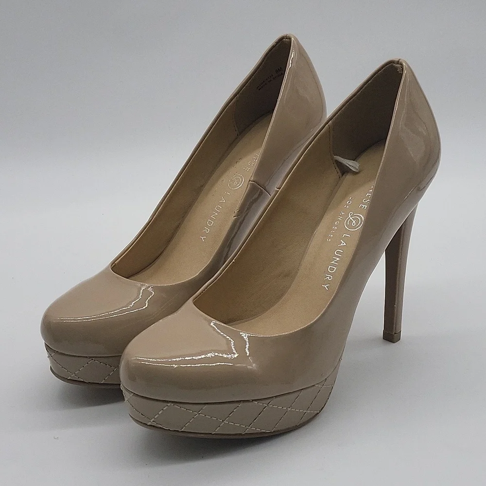 798- Chinese Laundry Platforms Heels Size 8 M - Picture 2 of 9